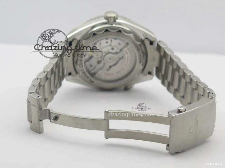 0710 Planet Ocean 2016 43.5mm SS Black Bezel BP 1:1 Best Edition Black Dial On SS Bracelet A GoodFit 8195